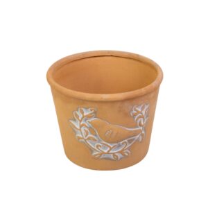 Vaso de Barro Canário