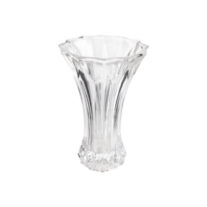 Vaso Facetado Curvo